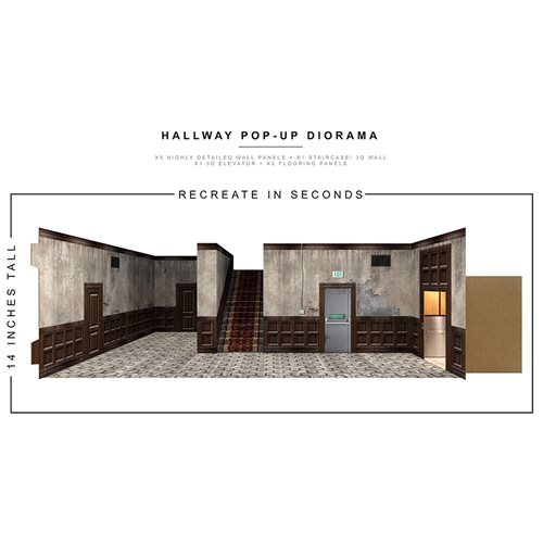 Hallway Pop-Up 1:12 Scale Diorama