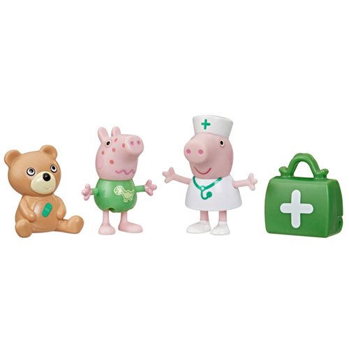 Peppa Pig Peppa's Adventures Nurse Peppa Surprise Figure and Accessory Set
