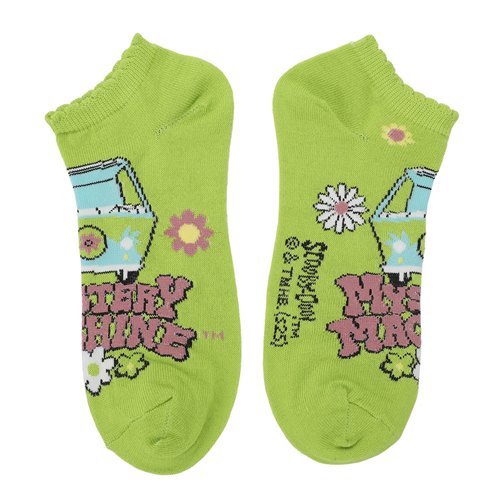 Scooby-Doo Scooby Scalloped Cuff Ankle Sock 5-Pack