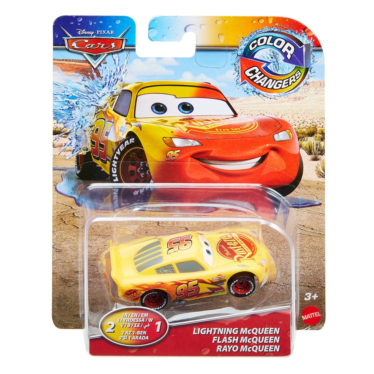 Cars 3 Mattel Disney Pixar Lightning Mcqueen Rayo 12 Cm