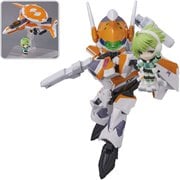 Macross Delta VF-31E Siegfried Chuck Mustang Use with Reina Prowler Tiny Session Figure Set