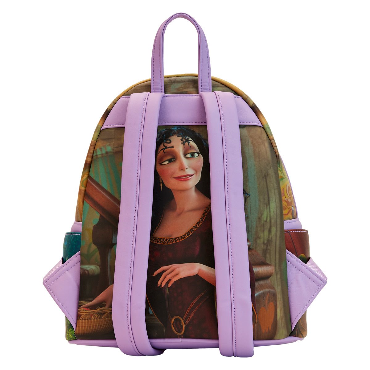 Loungefly Disney Tangled Rapunzel Swinging from Tower Mini Backpack
