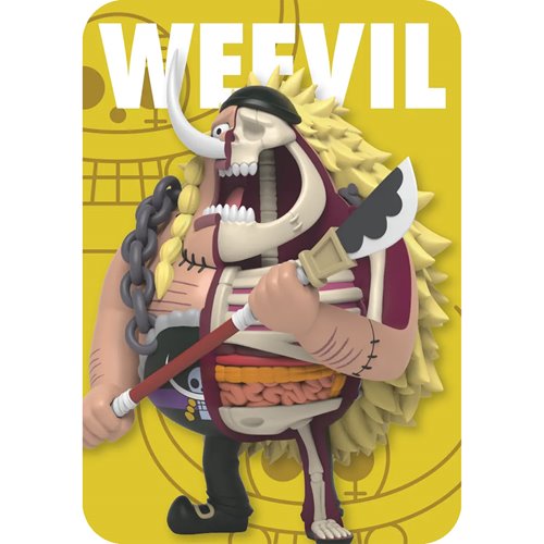 One Piece Series 4 Warlords Freeny's Hidden Dissectibles Mini-Figure Display Tray of 6