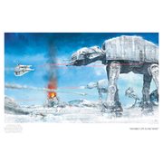 Star Wars Assault on Echo Base by Akirant Paper Giclee Art Print
