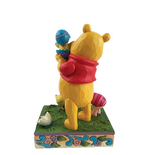 Disney Traditions Winnie the Pooh and Piglet with Chick A Spring Surprise by Jim Shore Statue