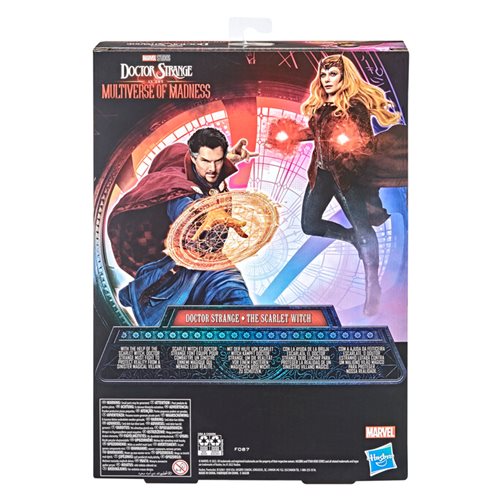 Doctor Strange Titan Hero Series Doctor Strange and The Scarlett Witch 12-Inch Action Figures Set