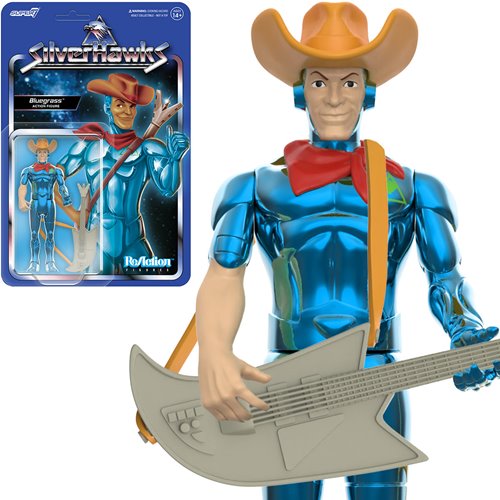 SilverHawks Bluegrass (Toy Version) 3 3/4-Inch ReAction Figure