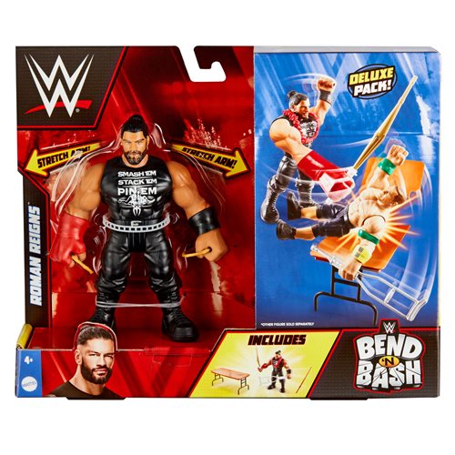 WWE Bend 'N Bash Deluxe Action Figure Case of 5