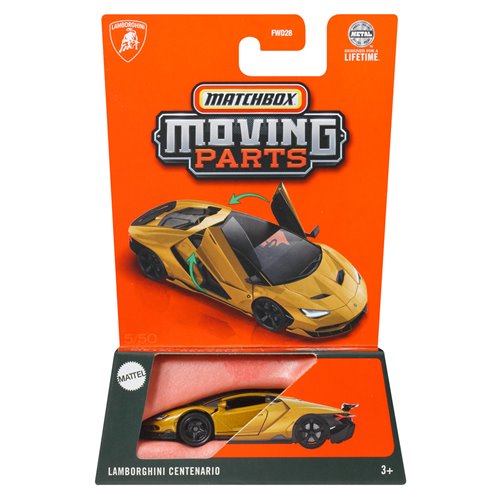 Matchbox Moving Parts 2025 Mix 5 Vehicles Case of 8
