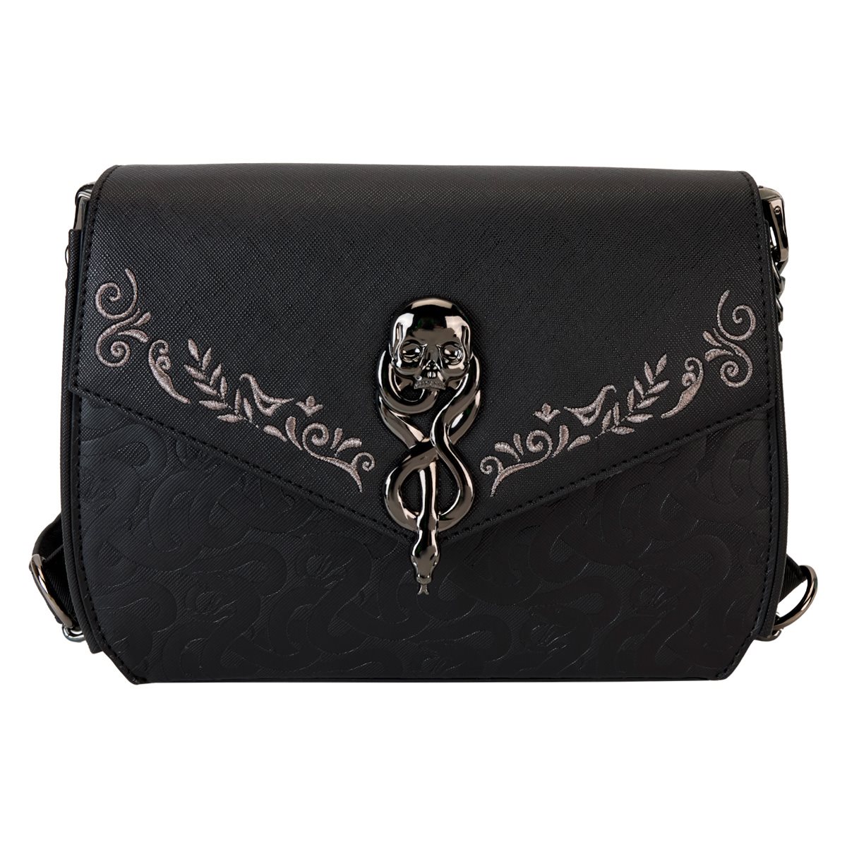 Loungefly Harry Potter Dark Mark Sac à bandoulière Noir, Noir/blanc