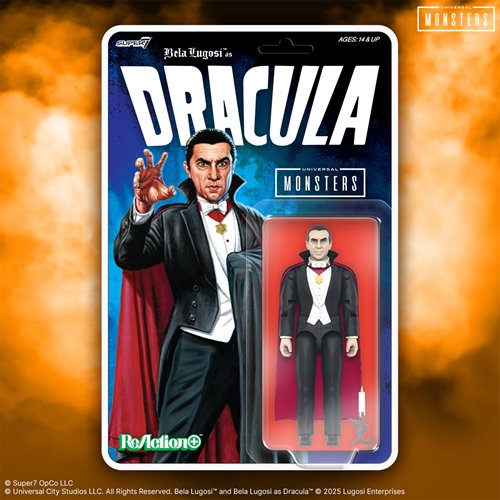 Universal Monsters Dracula 3 3/4-inch ReAction+ Figure