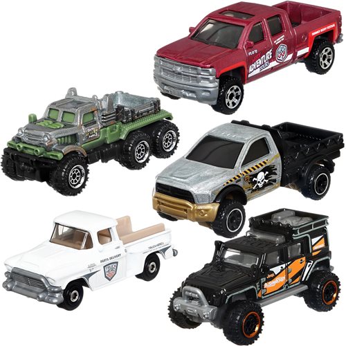 Matchbox Car Collection 5-Pack 2022 Mix 4 Vehicle Case of 12