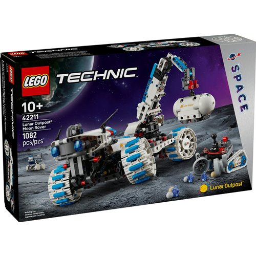 LEGO Technic 42211 Lunar Outpost Moon Rover Space Vehicle