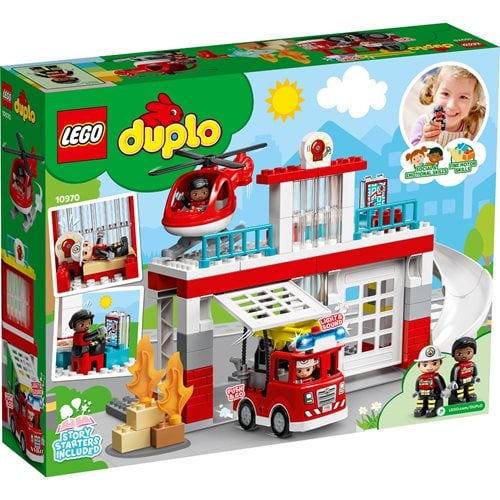 LEGO 10970 DUPLO Fire Station & Helicopter