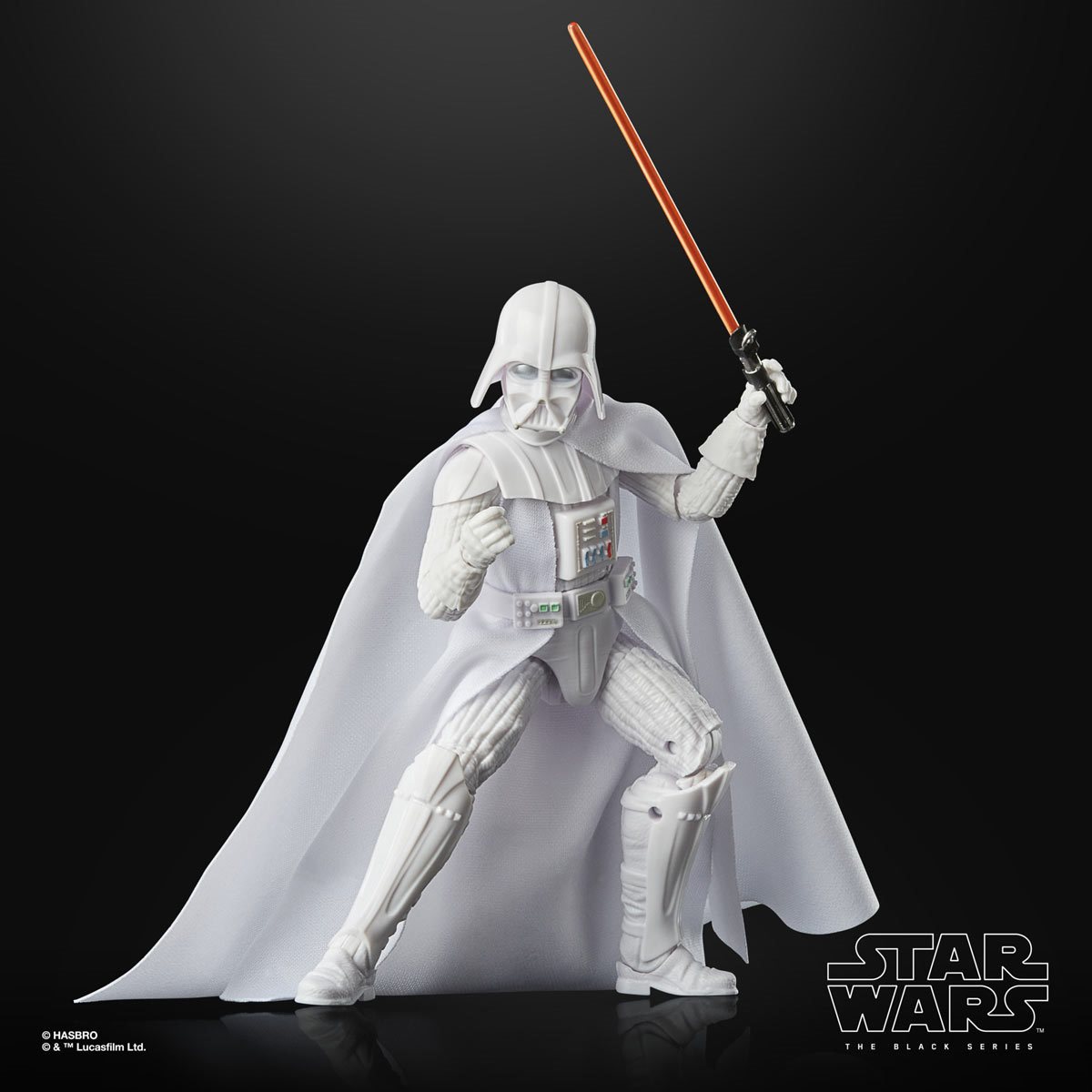DARTH VADER FROM STAR WARS IMAGE WHITE COLLECTOR MARBLE 