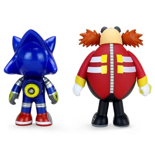 Sonic the Hedgehog Dr. Robotnik and Metal Sonic 3-Inch Vinyl 2-Pack