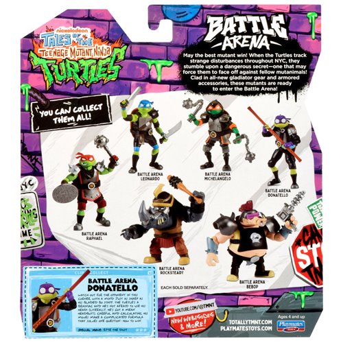 Tales of the Teenage Mutant Ninja Turtles Basic Action Figure Wave 6 Case of 8