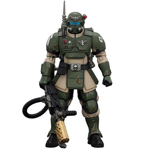 Joy Toy Warhammer 40,000 Astra Militarum Kasrkin 2 with Flamer Action Figure