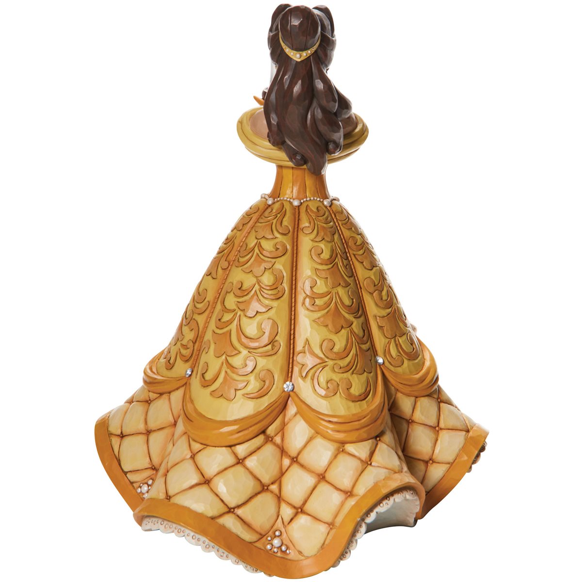 Disney Traditions Figurine - Beauty And The Beast - Belle An Enchanted Rose