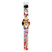 Alice In Wonderland All-Over Print LED Watch