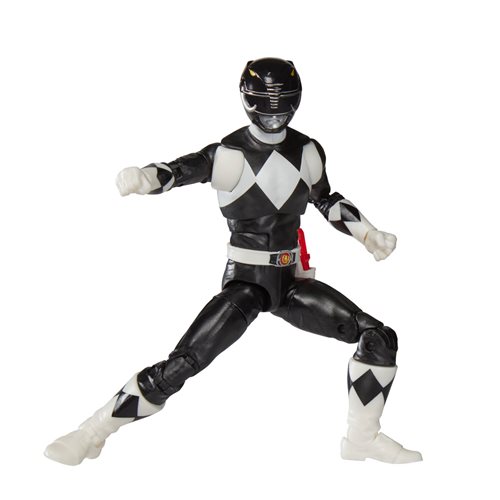 Power Rangers Lightning Collection Mighty Morphin Power Rangers Black Ranger 6-Inch Action Figure