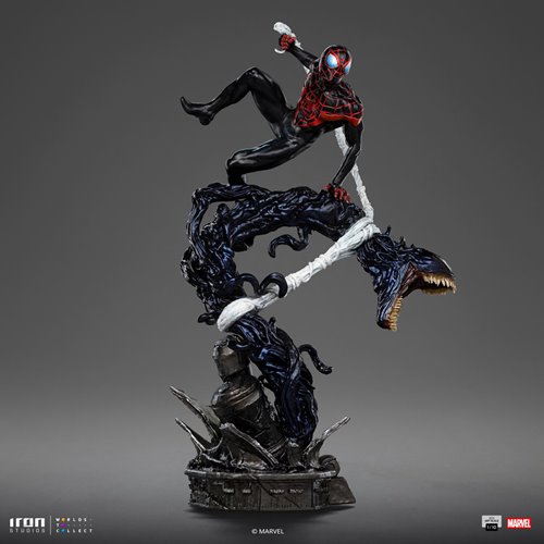 Miles Morales Spider-Man vs Villains Battle Diorama Series 1:10 Art Scale Limited Edition Statue