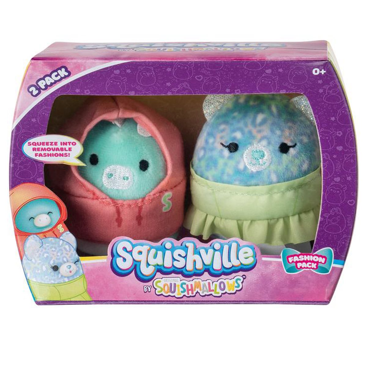 Squishmallows Squishville! (Series 8 Random) Mystery Mini Plush Pack (
