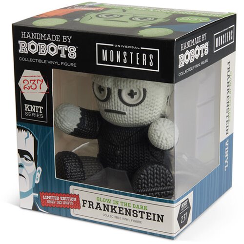 Universal Monsters Frankenstein #237 Limited Edition Glow-in-the-Dark Handmade By Robots Vinyl Figur