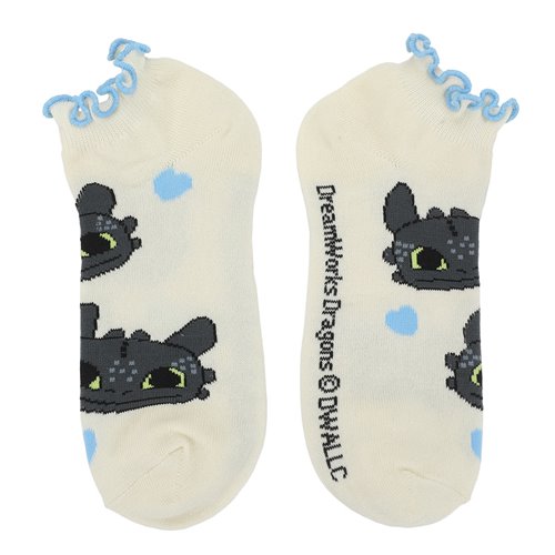 How to Train Your Dragon Toothless Lettuce Edge Ankle Sock 5-Pack