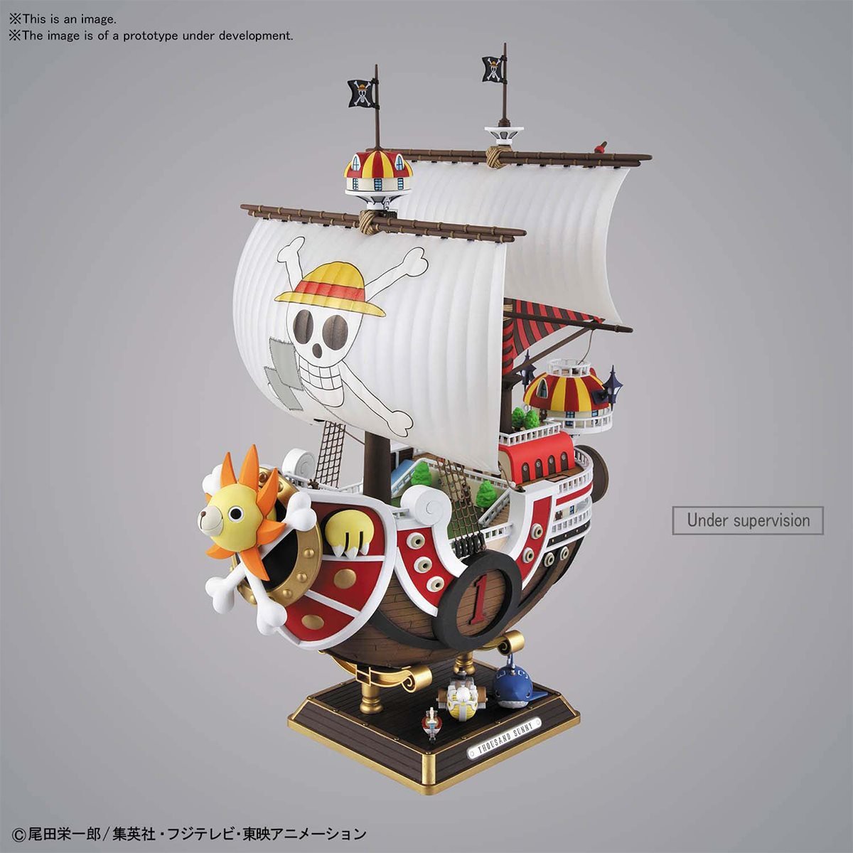 One Piece Thousand Sunny Land Of Wano Sailing Ship Collection Model Kit ...
