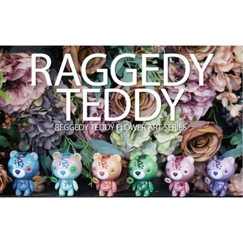 Raggedy Teddy Flower Art Blind Box Figure