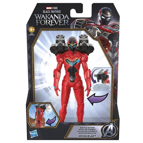 Black Panther Wakanda Forever Battle Action Ironheart 6-Inch Action Figure