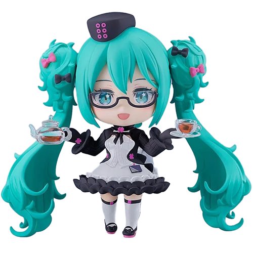 Vocaloid Hatsune Miku Glasses x Cafe Version Nendoroid Action Figure