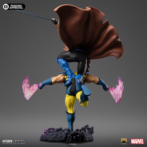 X-Men '97 Gambit and Wolverine 1:10 Deluxe Art Scale Limited Edition Statue