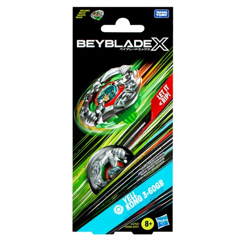 Beyblade X Yell Kong 3-60GB Booster Pack Set