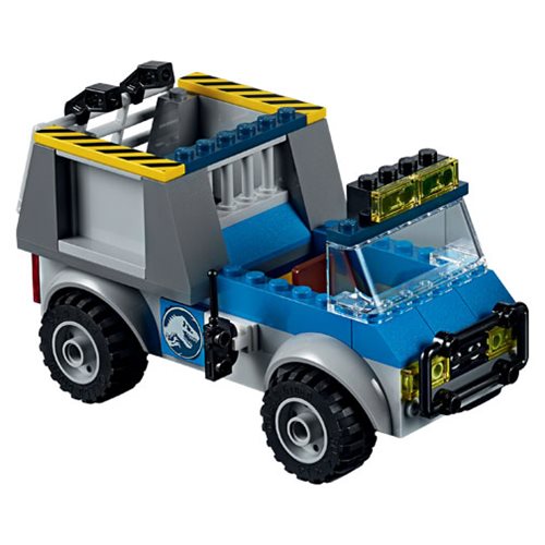 lego raptor rescue truck