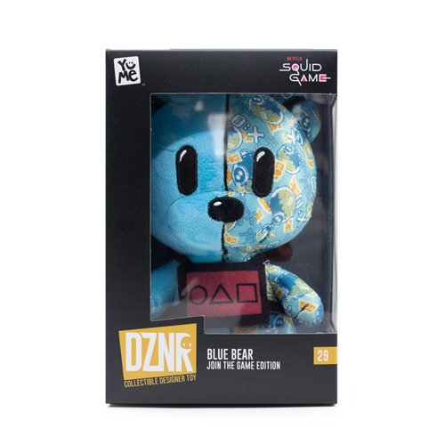 Squid Game Blue Bear Join the Game Edition DZNR 7-Inch Plush