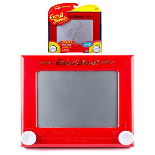 Etch A Sketch Classic Red Drawing Pad Entertainment Earth