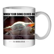 Star Wars: The Mandalorian Song Comes On The Child 20 oz. Mug