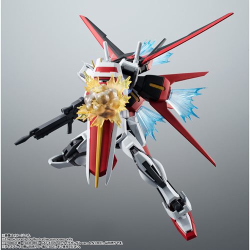 Mobile Suit Gundam Seed Side MS AQM/E-X01 Aile Striker and Option Parts The Robot Spirits Action Fig