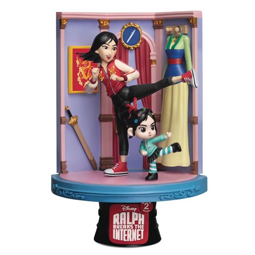 Wreck-It Ralph 2 Mulan DS-054 D-Stage 6-Inch Statue