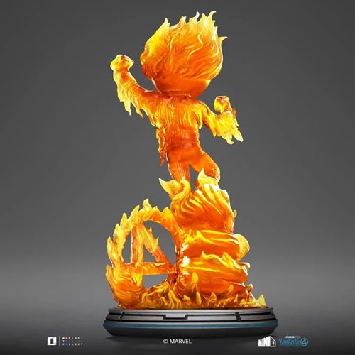 The Fantastic Four: First Steps Human Torch MiniCo Vinyl Figure