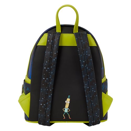 Rick and Morty Space Cruiser Glow-in-the-Dark Mini-Backpack