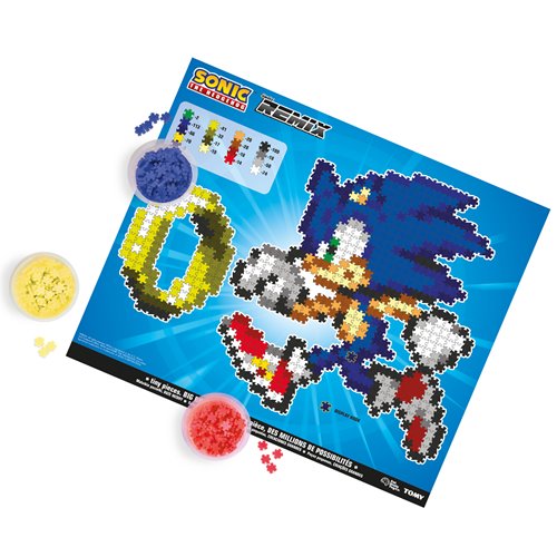 Sonic the Hedgehog and Ring Jixelz Remix 700-Piece Puzzle