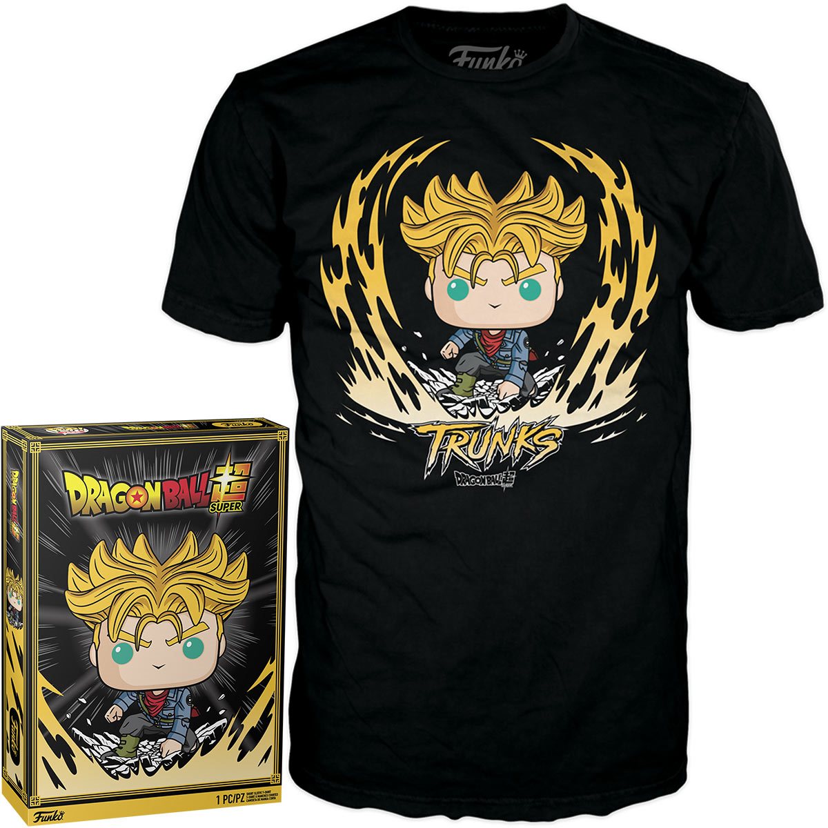Dragon Ball Super Trunks Boxed Pop! T-Shirt