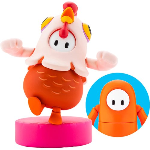 Fall Guys: Ultimate Knockout Fall Guy Movie Star x Chicken Costume 1:20 Scale Action Figure