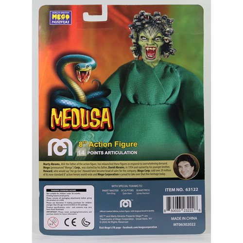 Medusa Mego 8-Inch Action Figure
