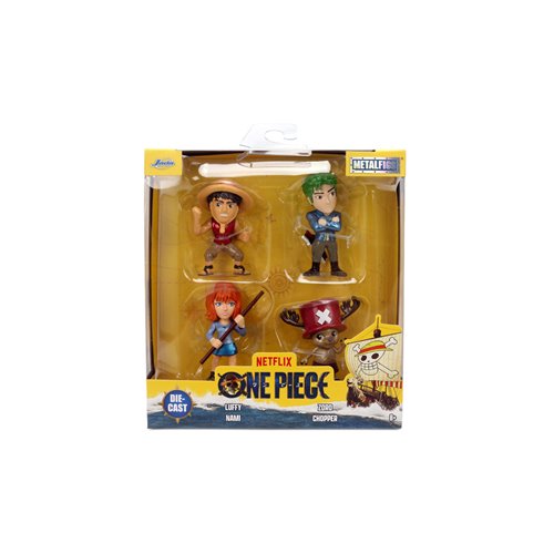 One Piece MetalFigs 2 1/2-Inch Die-Cast Metal Mini-Figure 4-Pack