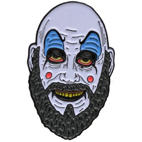 House of 1000 Corpses Captain Spaulding Head Enamel Pin
