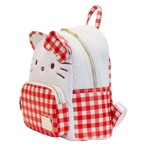 Hello Kitty Gingham Cosplay Mini-Backpack